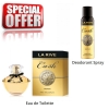 La Rive Cash - Coffret promotionnel, Eau de Parfum Pour Femme, Deodorant