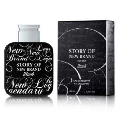 New Brand Story of New Brand Black - Eau de Toilette Pour Homme 100 ml
