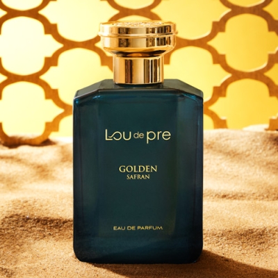 LOU DE PRE Golden Safran - Eau de Parfum pour Homme 90 ml
