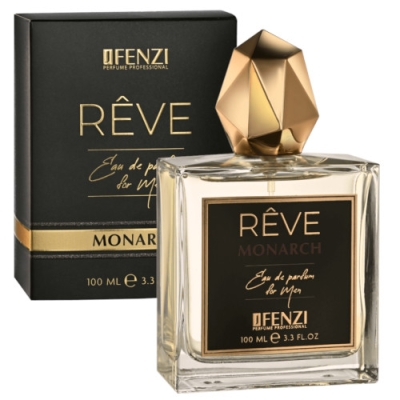 JFenzi Reve Monarch Men - Eau de Parfum pour Homme 100 ml