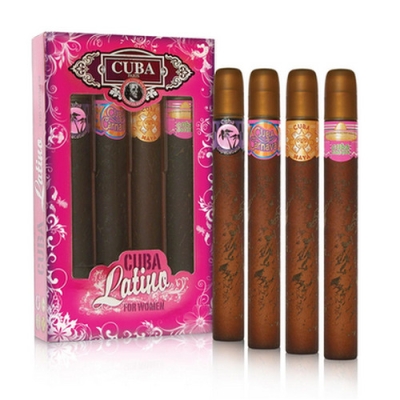 Cuba Latina Women - CopaCabana, Carnaval, Maya, Cactus - Coffret Pour Femme 4 x 35 ml